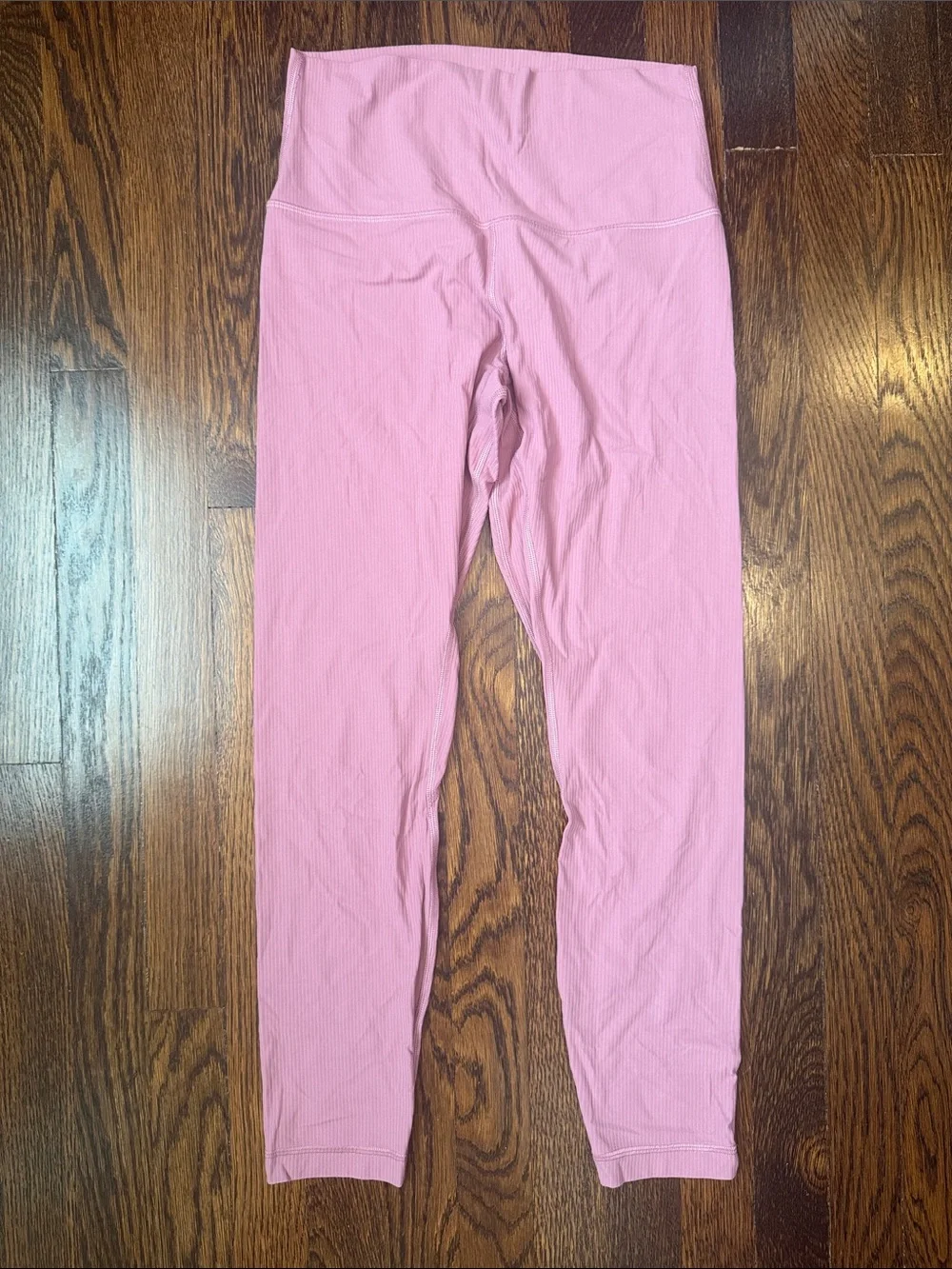 lululemon athletica Align Ribbed High-Rise Pant 25” in Velvet Dust/Pink